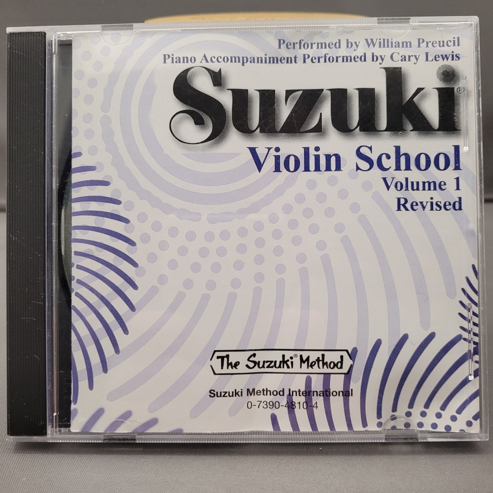 Suzuki Violin School Volume 1 Revised by William Preucil (CD, 2007)